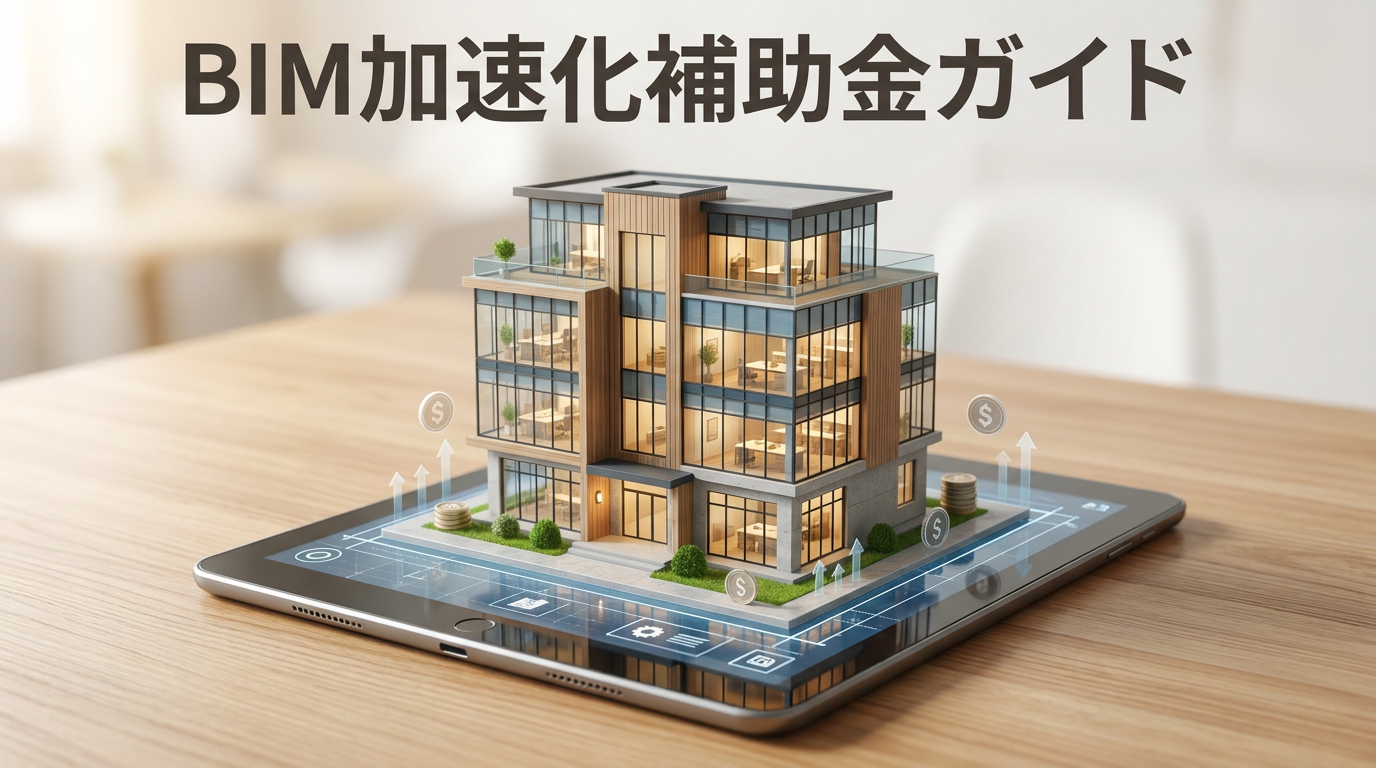 建築BIM加速化事業の活用ガイド｜中小設備設計事務所が押さえるべき要件と申請の流れ