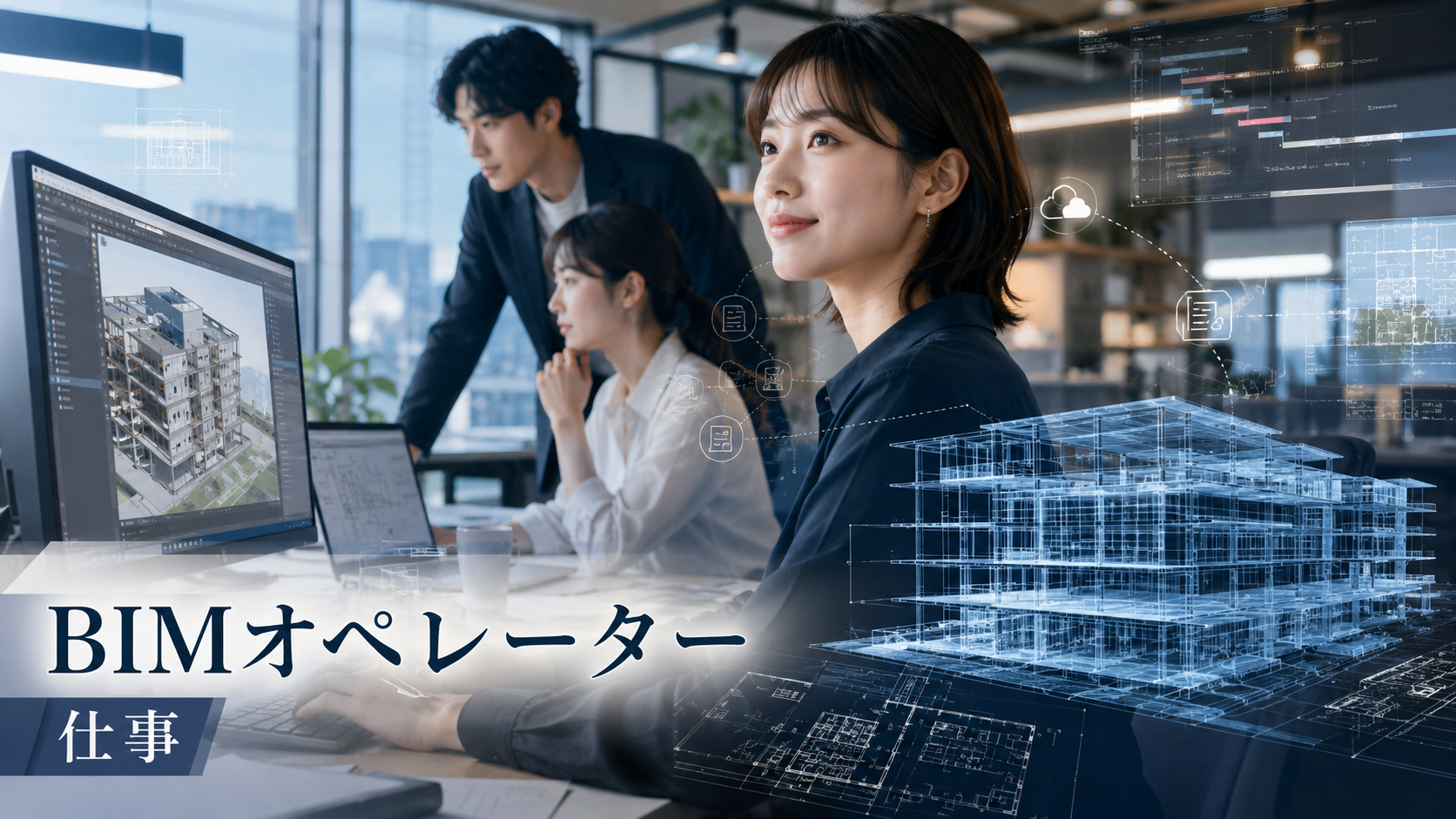BIMオペレーターとは｜仕事内容・年収・設備設計者との違いとキャリアパス
