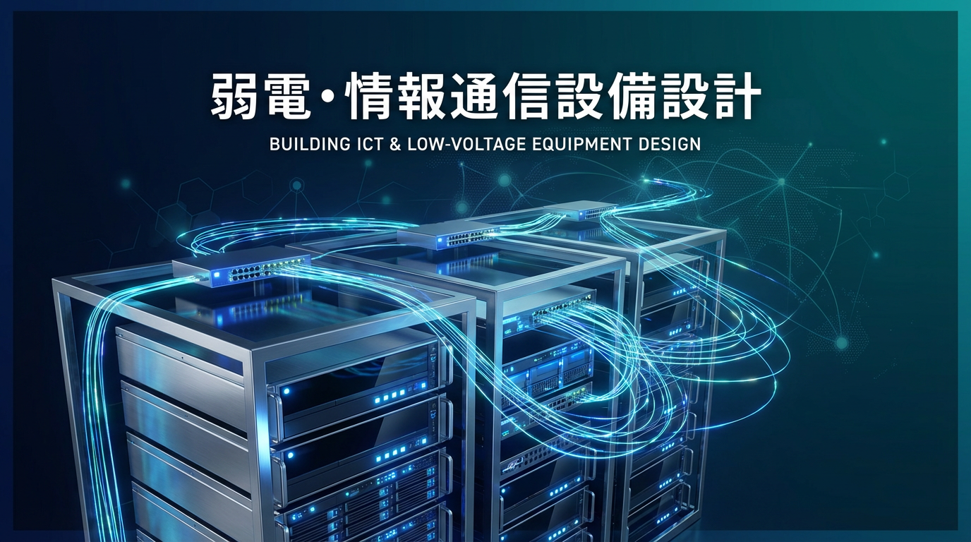 弱電・情報通信設備の設計入門｜LAN配線・MDF/IDF・無線AP・サーバー室の計画手順