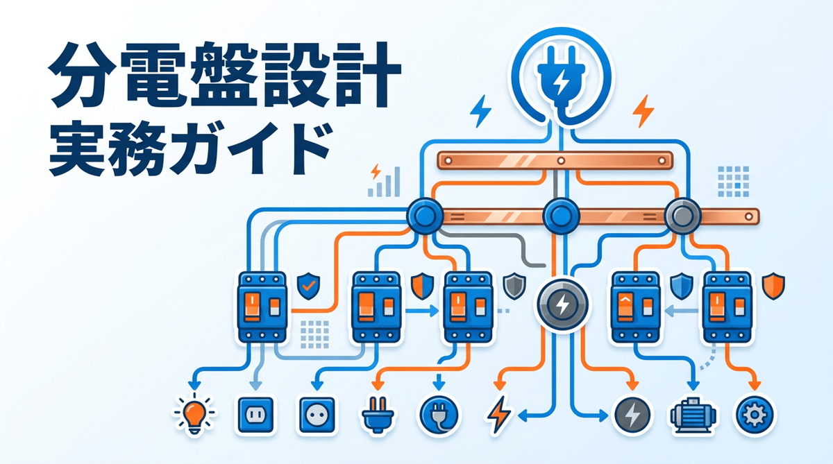 分電盤の設計と回路構成|電灯盤・動力盤の回路分け・ブレーカー選定と設計チェックリスト