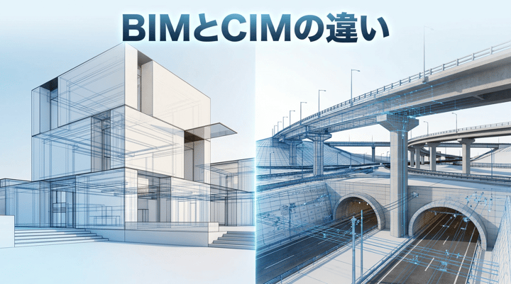 BIMとCIMの違いをわかりやすく|設備設計者が知っておくべき基礎