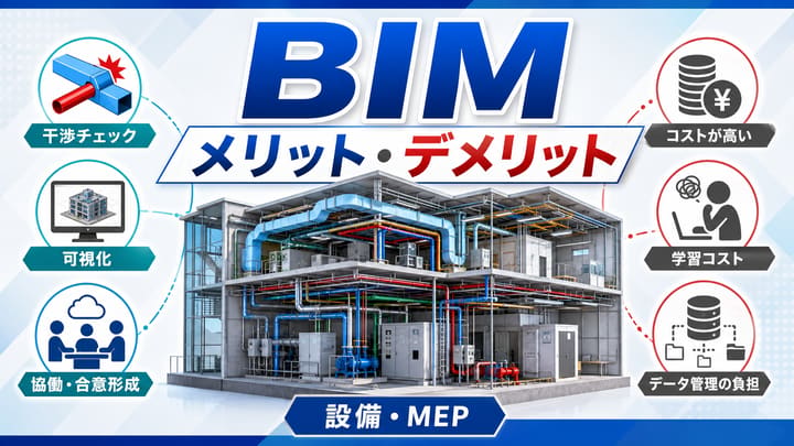 設備設計でBIMを導入するメリット・デメリット｜工数と品質のリアルな損得