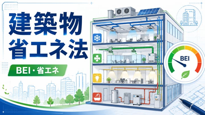 建築物省エネ法とは？2025年改正の適合義務化拡大・適合判定・BEIを設備設計目線で解説
