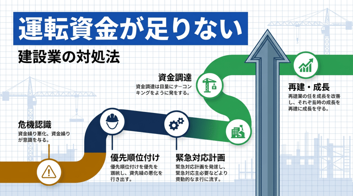 運転資金がない建設業者へ｜今すぐできる資金確保の選択肢
