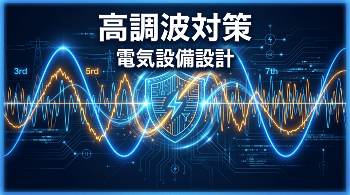 高調波対策の設計|発生原因・影響・5つの対策工法・ガイドライン適合確認の全手順