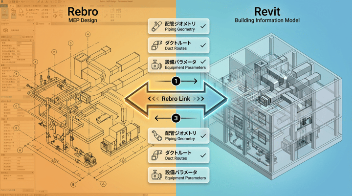 RebroとRevitの連携実務｜レブロリンクで受け渡せる情報・できないこと一覧