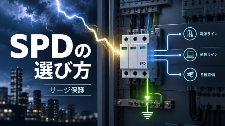SPDとは?避雷器との違い・選定条件・設置位置と接地